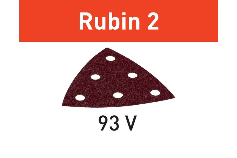 Abrasifs STF V93/6 Rubin 2 FESTOOL  P80 RU2/50 499163