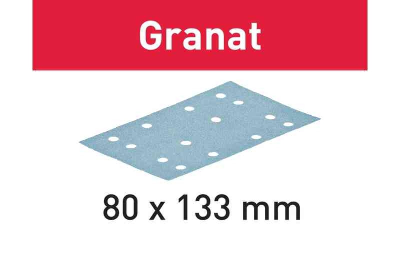 Abrasifs STF 80x133 Granat FESTOOL P120 GR/100 497120