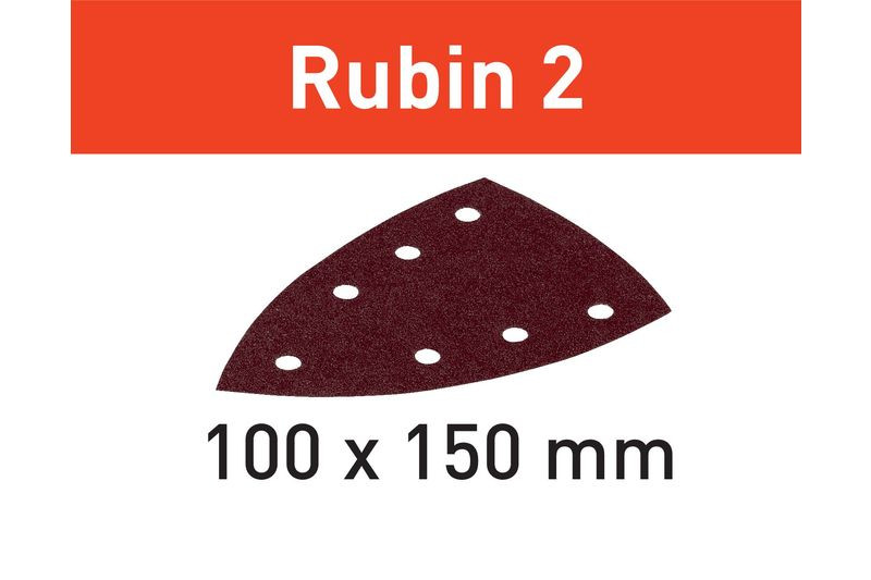 Abrasifs DELTA/7 Rubin 2 FESTOOL P80 RU2/50 499135