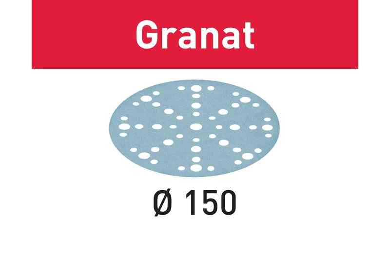 Abrasifs STF D150/48 Granat FESTOOL P40 GR/50 575160